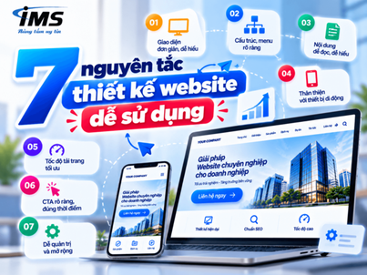 7 nguyên tắc thiết kế website dễ sử dụng mà doanh nghiệp nên biết